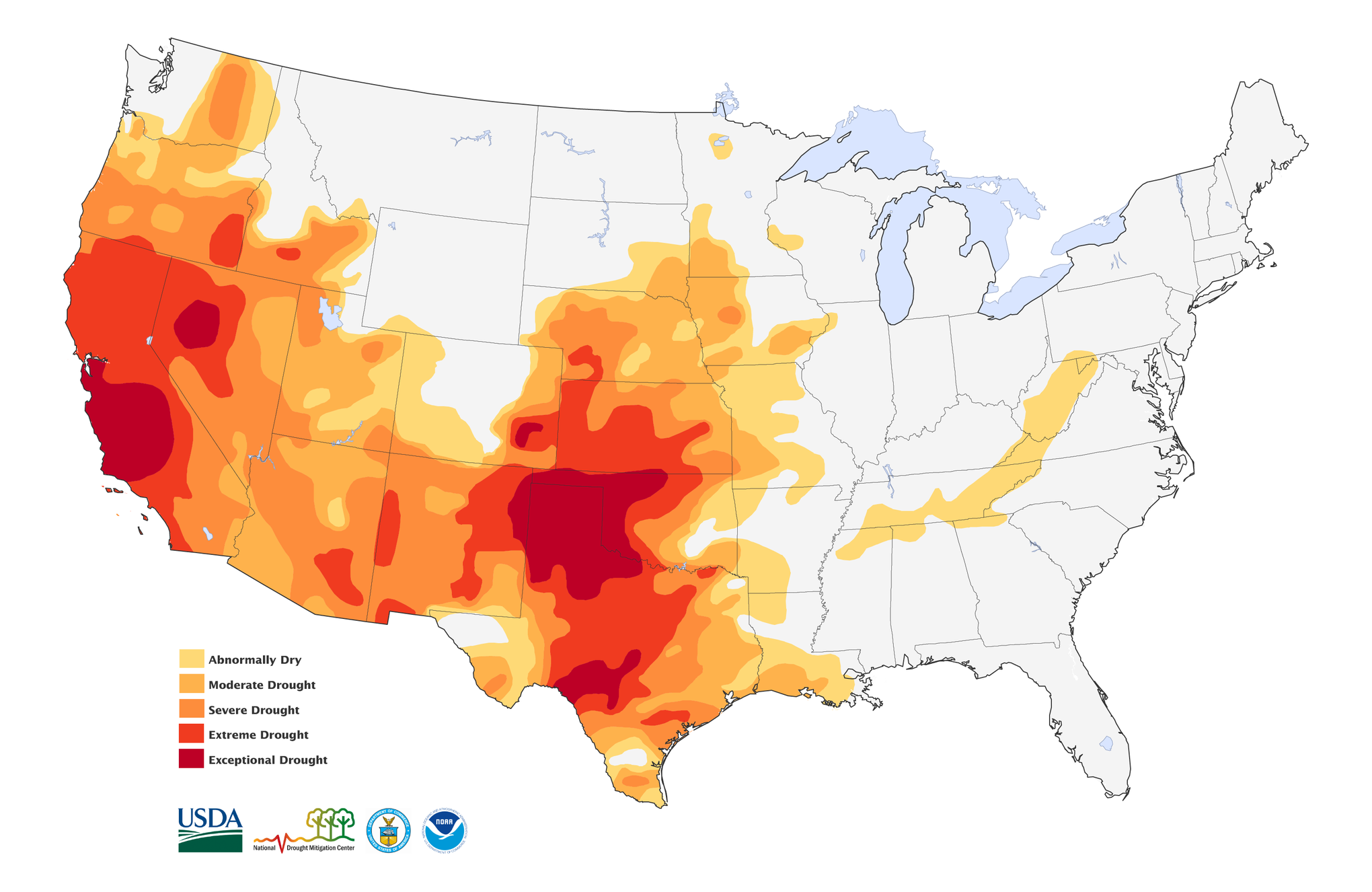 U.S. Drought Map