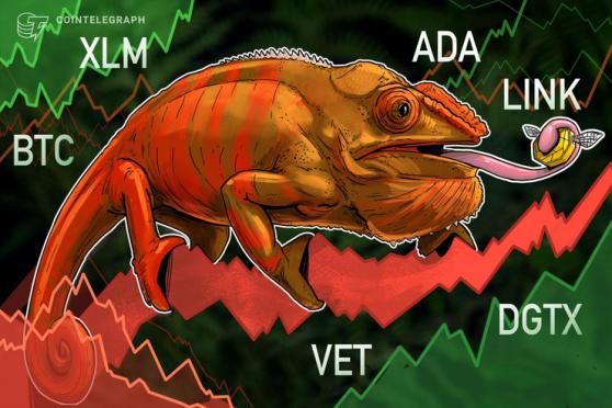 Top 5 Cryptocurrencies to Watch This Week: BTC, ADA, LINK, XLM, VET, DGTX*