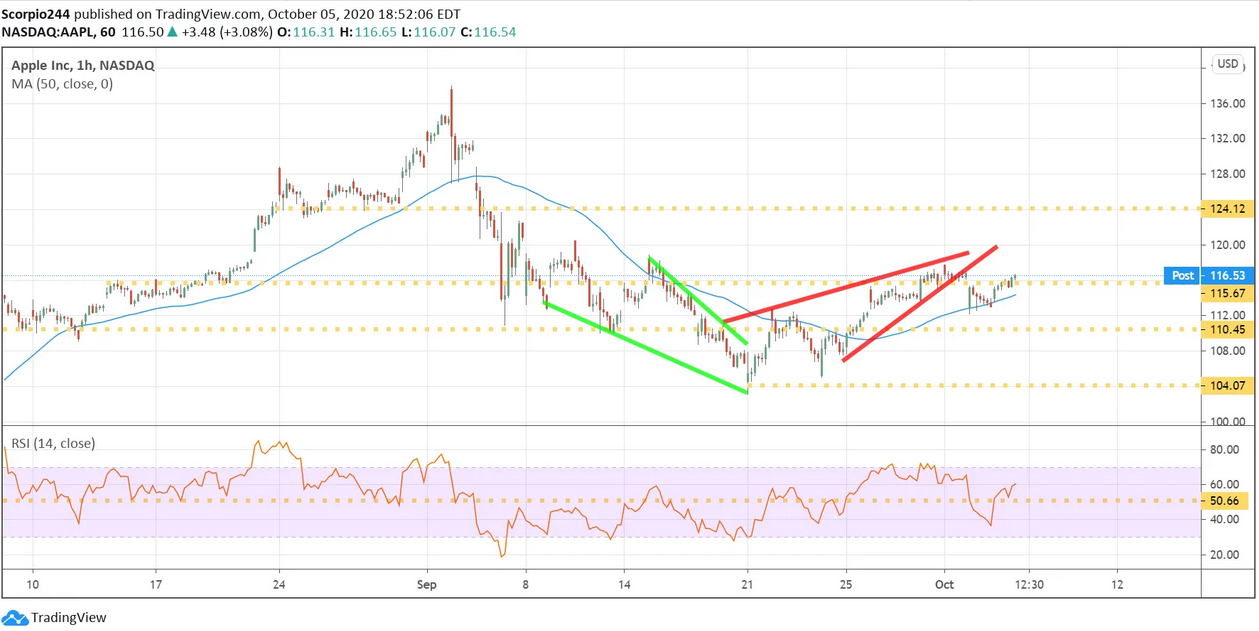 Apple Inc Daily Chart