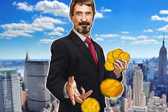 Tax 'Fugitive' and Crypto Bull John McAfee Announces New Privacy Coin