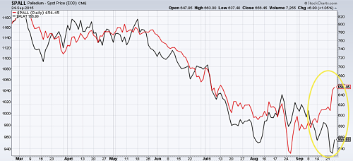 Palladium Vs. Platinum