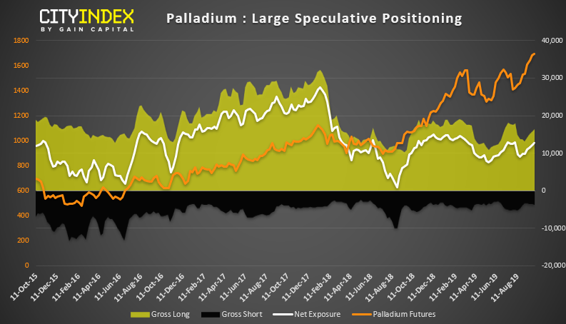 Palladium Large Speculative Positioning