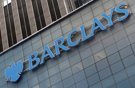 © Reuters/Mike Segar. British banking giant Barclays PLC was fined 72 million pounds ($ 108.5 million) by the U.K.'s market watchdog for failing to minimize the risk of financial crimes. Here, a Barclays sign is seen on the exterior of the Barclays U.S. Corporate headquarters in the Manhattan borough of New York City, May 20, 2015.