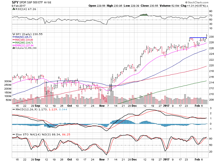 SPY Daily Chart