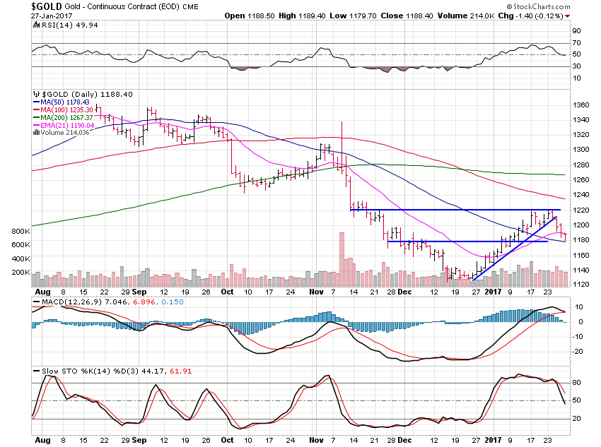 Gold Daily Chart