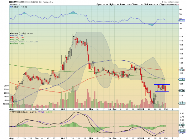 BREW Daily Chart