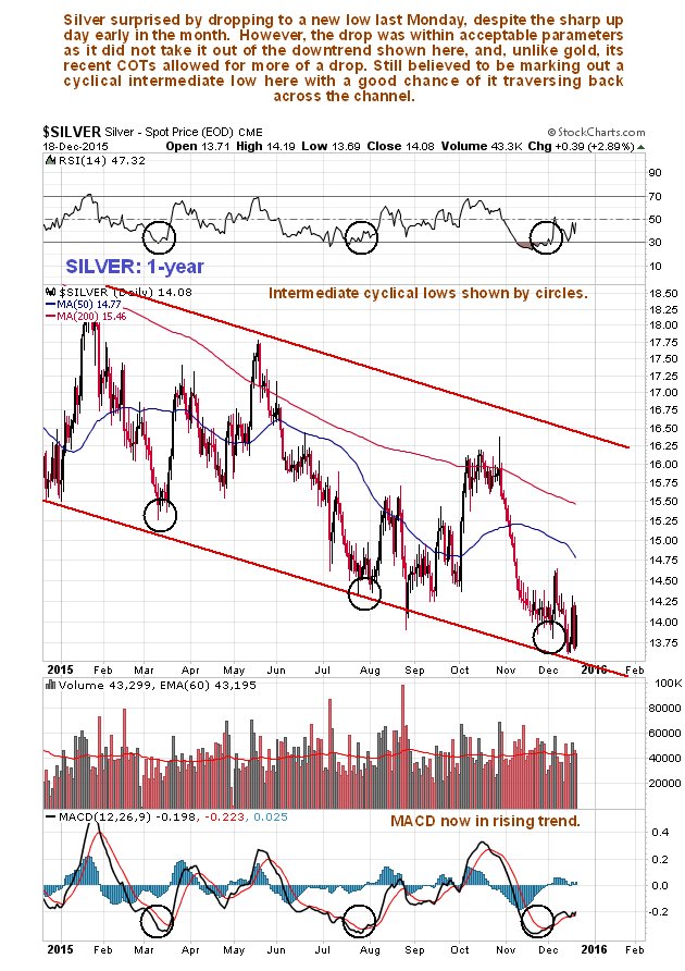 Silver 1-Year Daily Chart