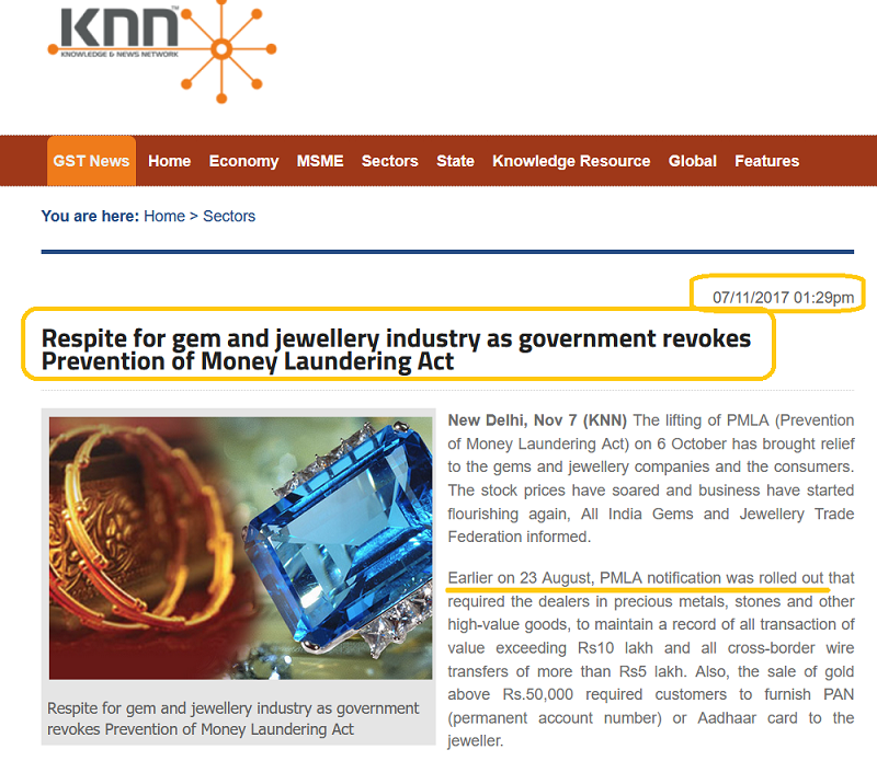 KNN On Money-Laundering Act