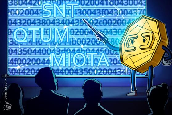 Qtum, Status (SNT) and Iota (MIOTA) rally after breaking multi-year downtrend