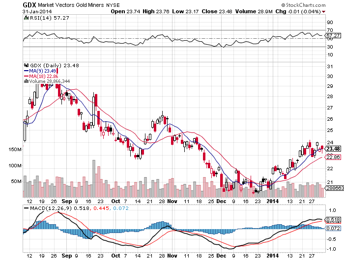 Market Vectors Gold Miners
