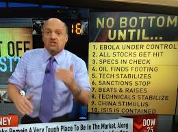 Cramer's Signs of a Market Bottom