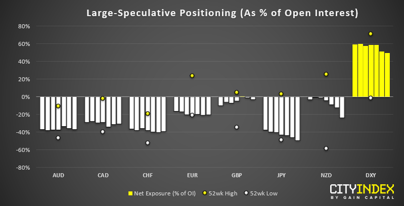 Large-Speculative Positioning