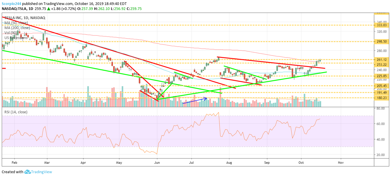 Tesla Inc Daily Chart