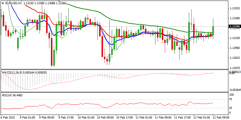 EUR/USD Hourly Chart