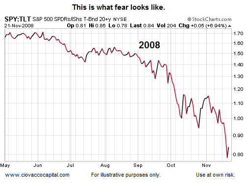 Stock-Bond Ratio: 2008
