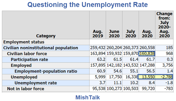 Questioning The Unemployment Rate Questioning The Unemployment Rate