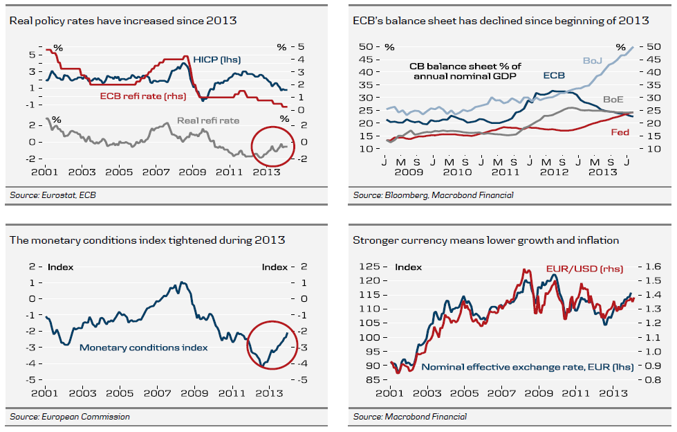 ECB Real Monetary Policy