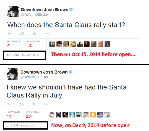 Josh Brown Tweet