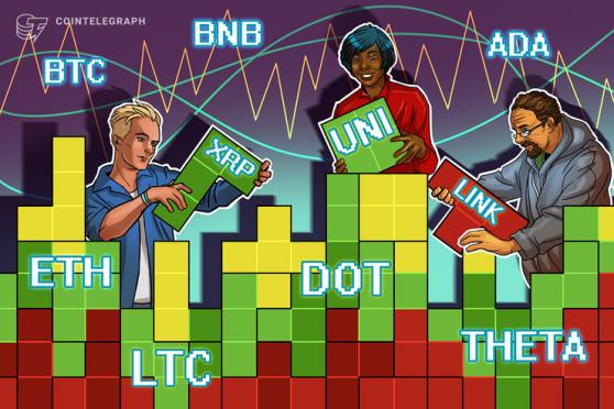 Price analysis 4/5: BTC, ETH, BNB, DOT, ADA, XRP, UNI, LTC, LINK, THETA