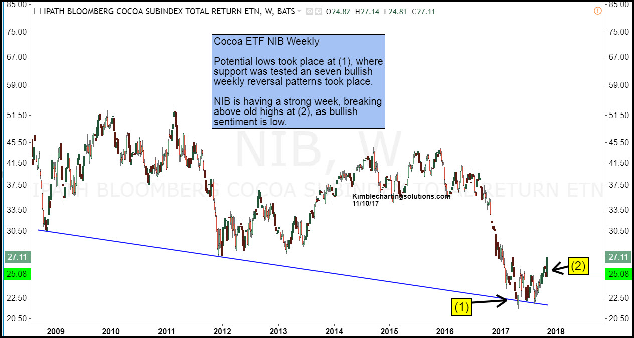 iPath Bloomberg Cocoa Subindex Total Return ETF