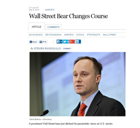 Wall Street Journal Headline