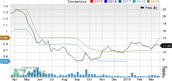 Loma Negra Compania Industrial Argentina S.A. Sponsored ADR Price and Consensus